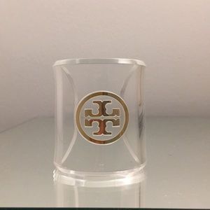 Tory Burch lucite cuff bracelet